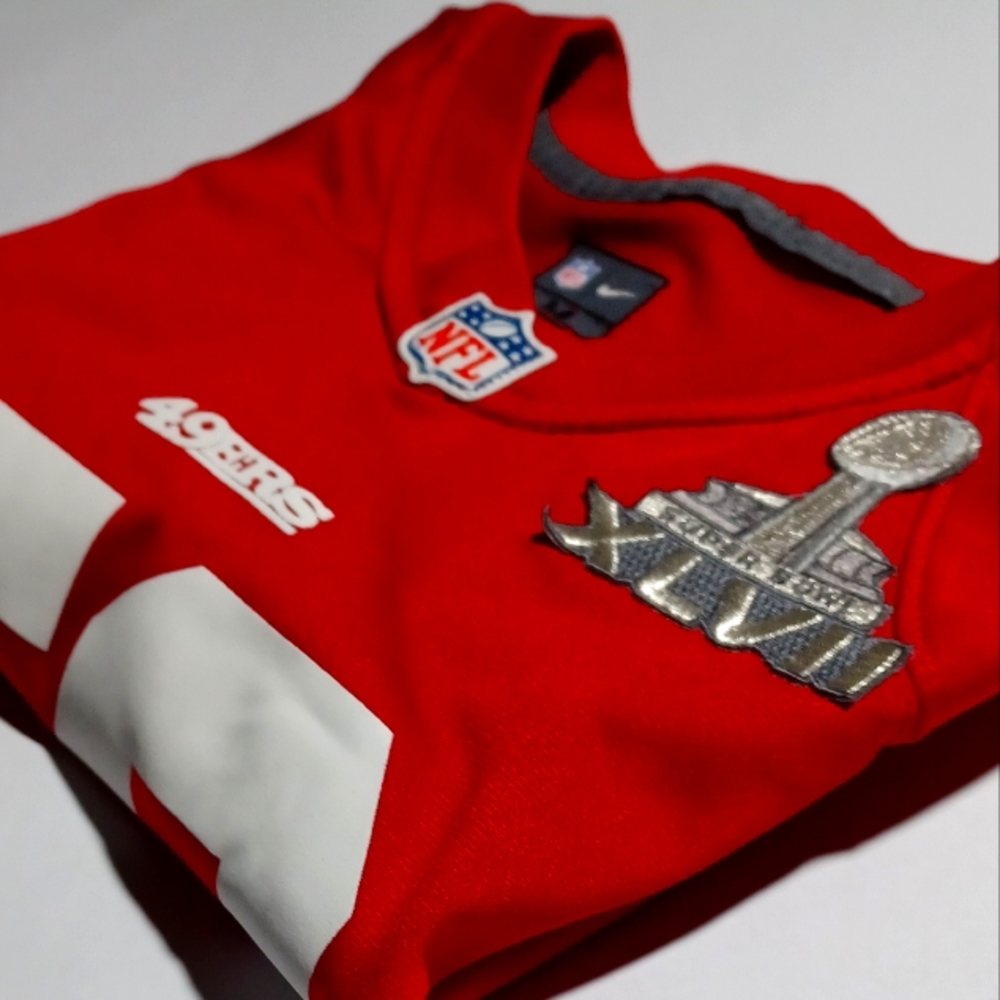 Nike NFL 49er Kids Sz M Jersey